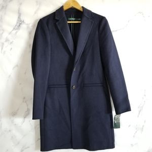 New Lauren Ralph Lauren Navy Coat